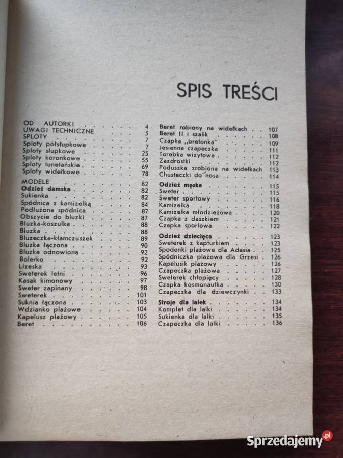 Szydełkowe robótki Teresa Otkałło Pozostałe Kielce