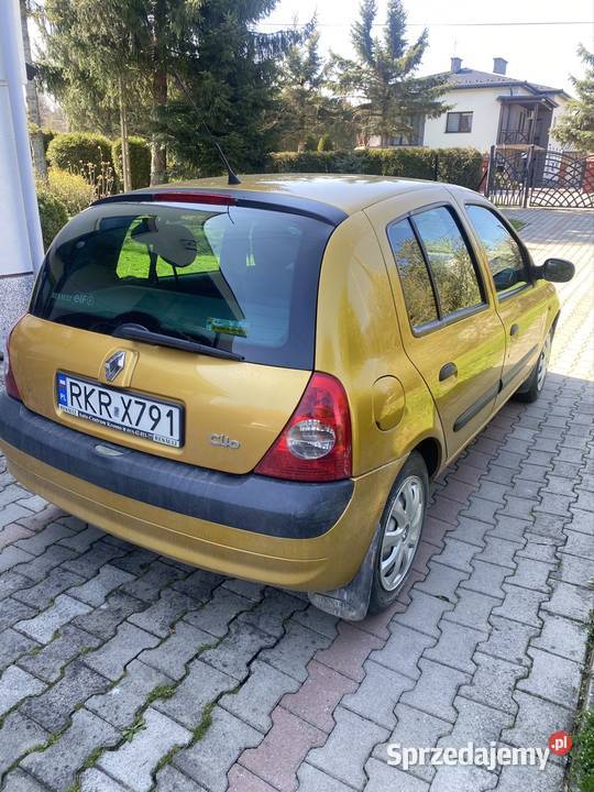 Renault Clio z polskiego salonu 2002 Zarejestrowany w Polsce