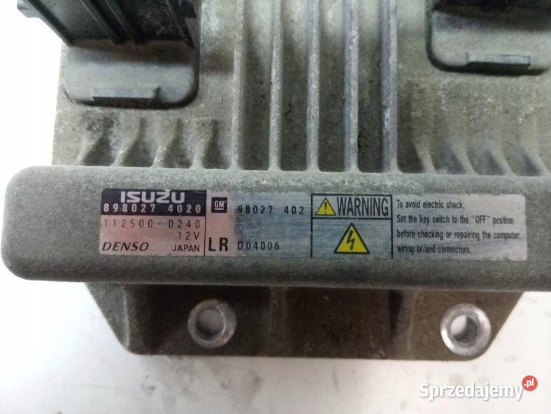 STEROWNIK SILNIKA 1125000240 Opel Corsa III 17 D