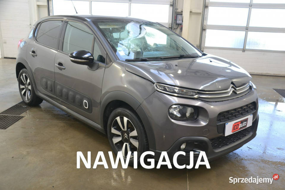 Citroen C3 12 benzyna 110 6biegów tablet ledy lakier metallic Kęty