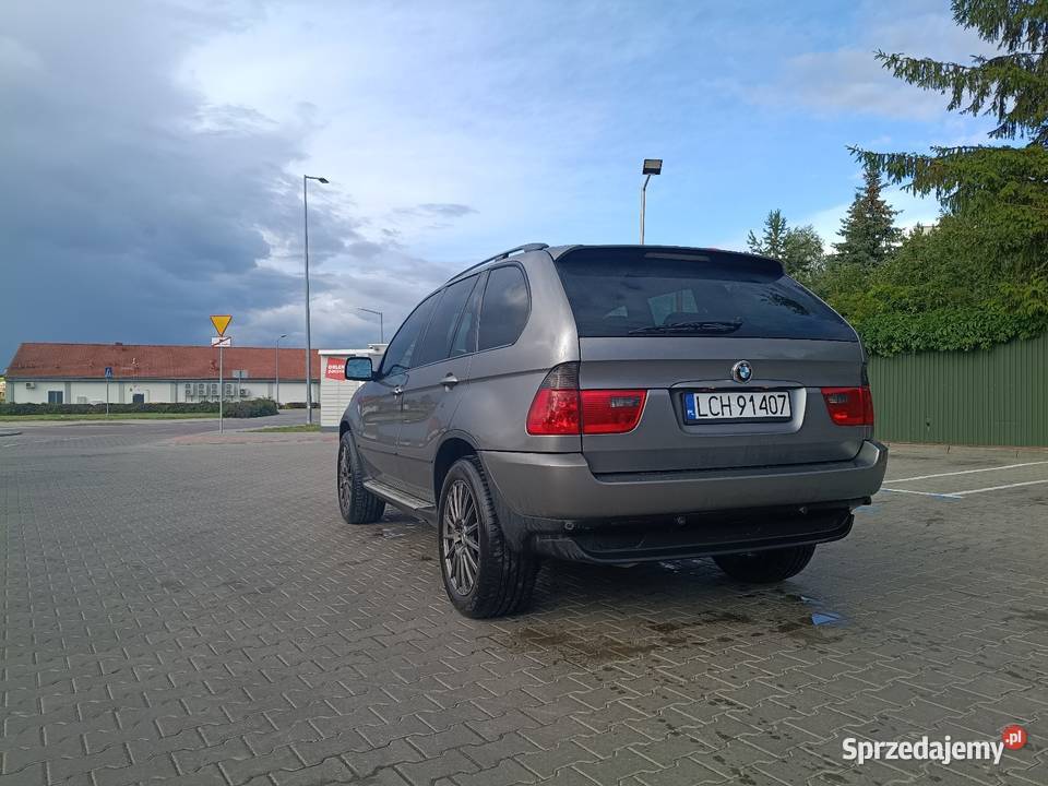 BMW E53 X5 M57 szary Chełm