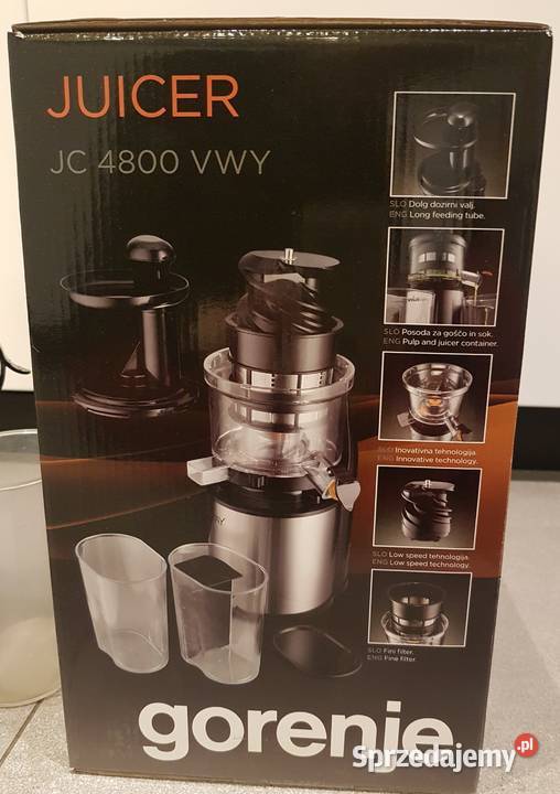 Wyciskarka do soków JC4800VWY GORENJE Katowice