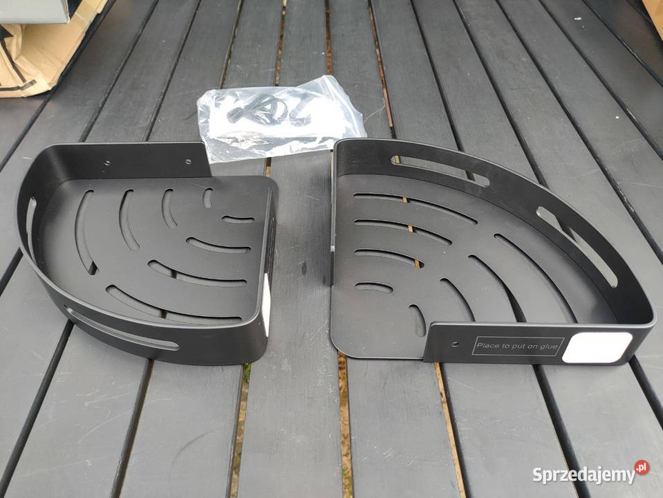 Narożne półki przyborniki 2 stal nierdzewna mazowieckie