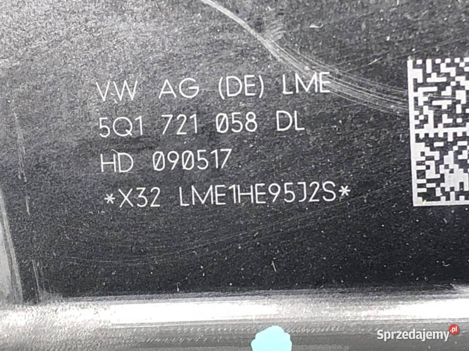 PEDAŁ HAMULCA VW GOLF VII 5Q1721058DL 14 125 Pedały