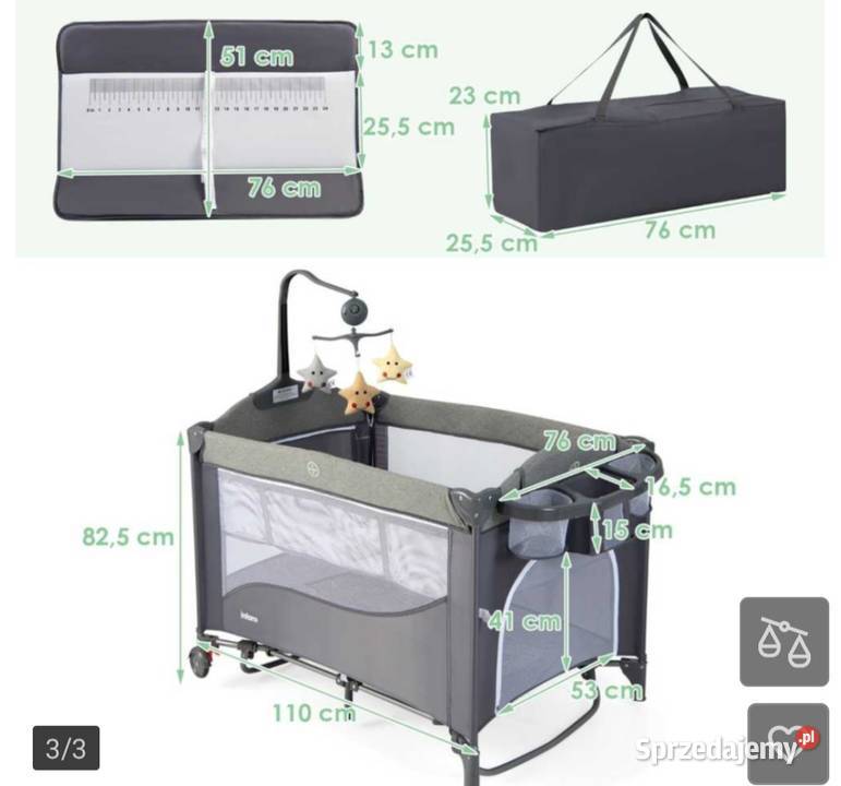 Łóżeczko turystyczne dziecka sprzedam