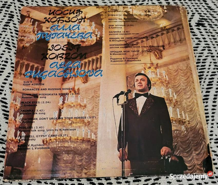 Ałła Pugaczowa Josif Kobzon Jeanne Bichevskaya kujawsko-pomorskie