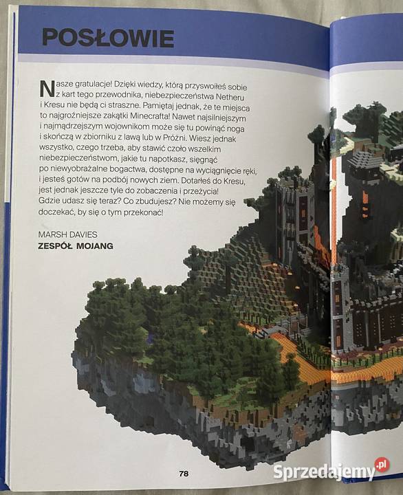 Minecraft Podręcznik Podboju Netheru i Kresu Książki dla dzieci Bytom