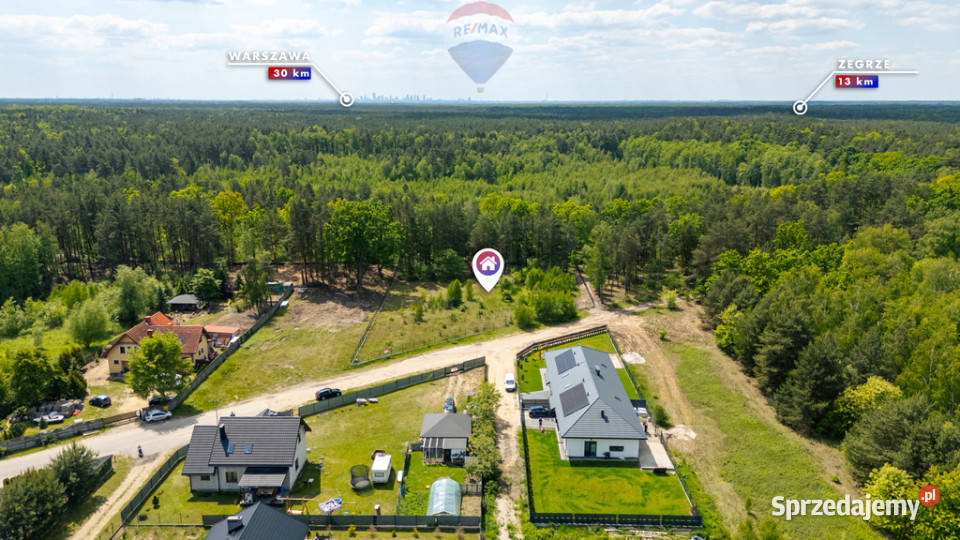 Duża piekna działka Puszczy Słupeckiej Sieraków