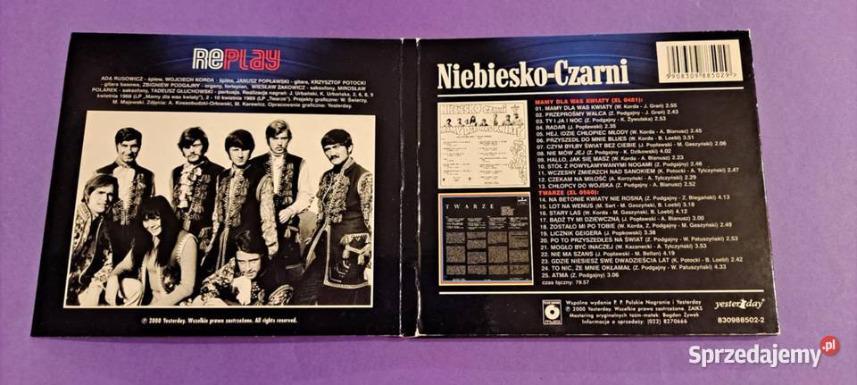 NiebieskoCzarni Mamy Was Kwiaty Plus Twarze CD CD Płyty i kasety Kraków sprzedam