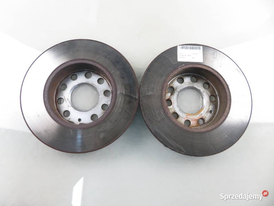 TARCZE HAMULCOWE TYŁ VW TOURAN I 20 TDI