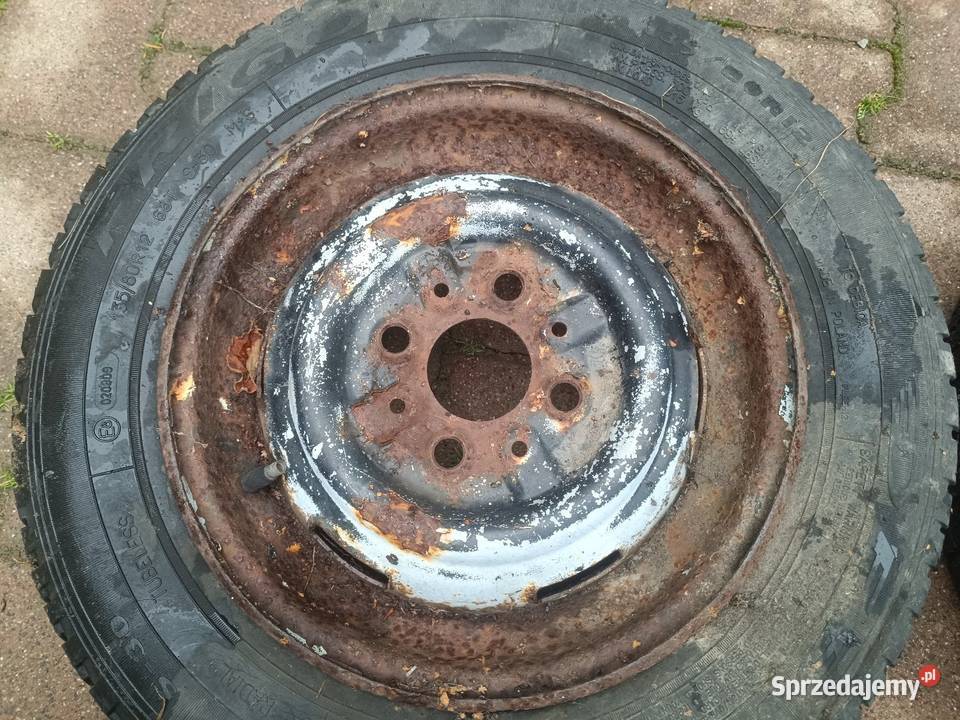 Fiata 126p koło koła felga felgi opony R12 Pozostałe Bielsko-Biała sprzedam
