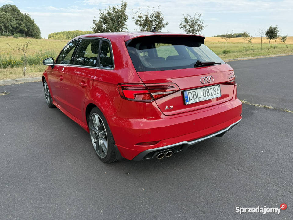 Audi A3 15TSI 150 SLine Sportback Zadbany Navi kurtyny powietrzne A3 dolnośląskie sprzedam