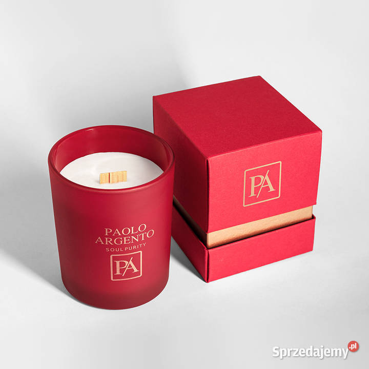 Świeca Sojowa Paolo Argento ROSSO Casual