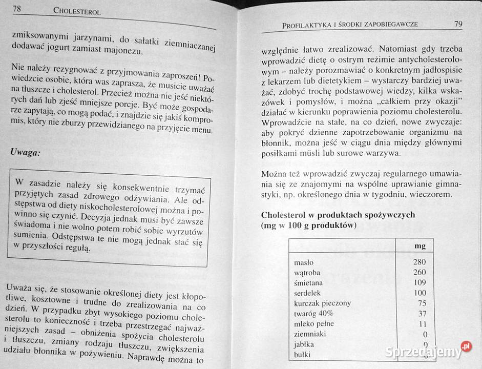 Cholesterol Co jeść bez ryzyka Petra Sippel Chełm