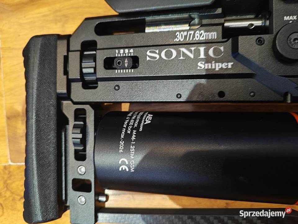 Wiatrówka AEA SONIC SNIPER MOC POTĘGA KAL 635 śląskie Ruda Śląska