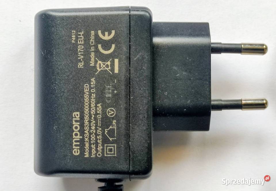 ORYGINALNA ŁADOWARKA SIECIOWA EMPORIA RLV170 EUL Elektronika Pruszków