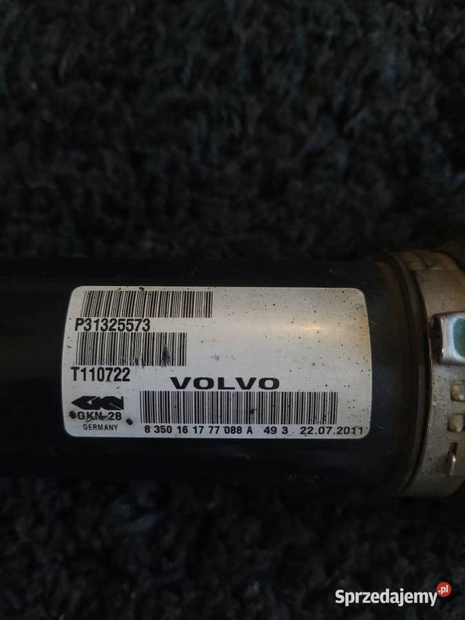 Półoś Przód Volvo XC60 S60 V60 V70 Oryginał GKN Gończyce