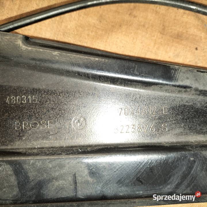 Siłownik szyby prawy przód BMW E65 E66 osobowe Siłowniki Poręba sprzedam