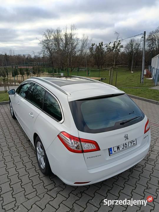 Peugeot 508 SW biała perła nowy rozrząd Włocławek sprzedam