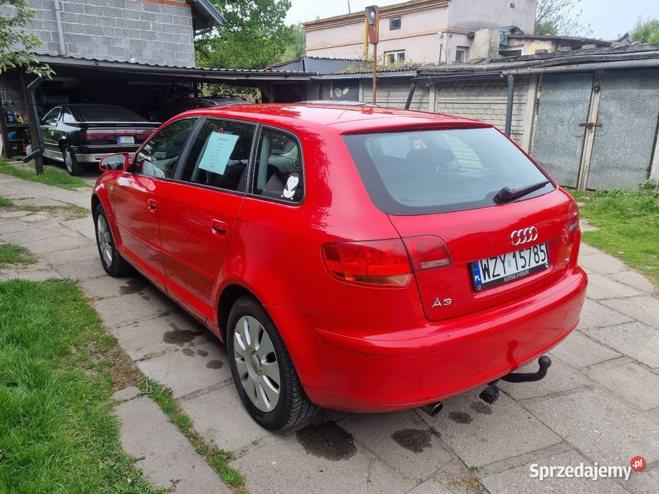 Audi A3 8p 16 MPI jeden właściciel 6 lat 1595cm3 Motoryzacja łódzkie Skierniewice
