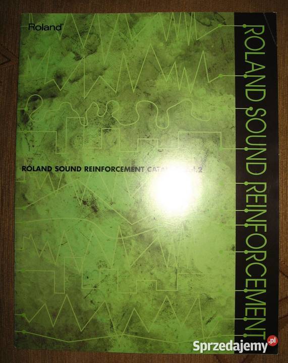Roland Sound Reinforcement Catalog Vol2 katalog Pozostałe Muzyka Kępice sprzedam