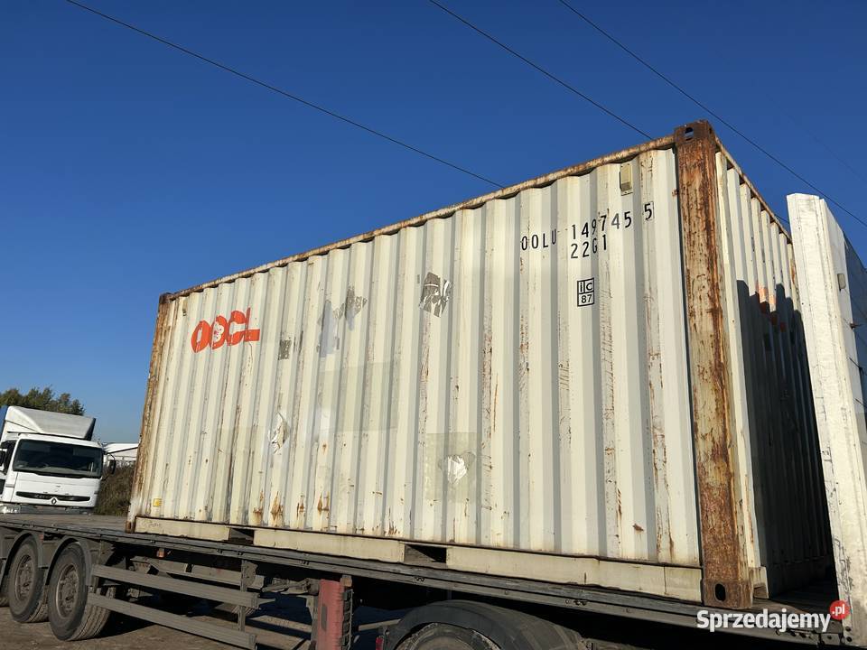 Kontener morski magazynowy budowlany 20 DV Ostrowiec Świętokrzyski