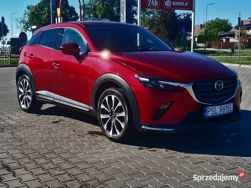 Mazda CX3 20 121 31000 Przebiegu FULL LED Skóra światła LED wielkopolskie Słupca