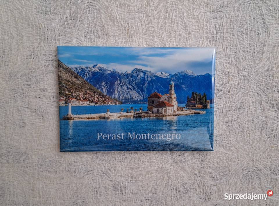 magnes na lodówkę Perast Czarnogóra Montenegro Wrocław