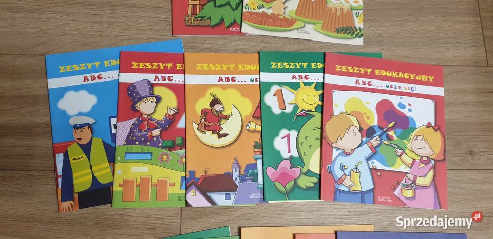 Zeszyty edukacyjne ABC uczę się 19 zeszytów Kraków
