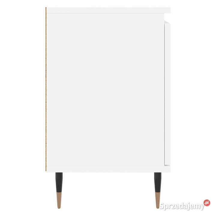 Szafki nocne 2 białe 40x30x50 materiał Nocne Warszawa
