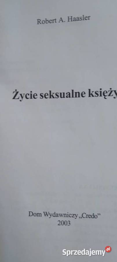 Życie seksualne księży 2003