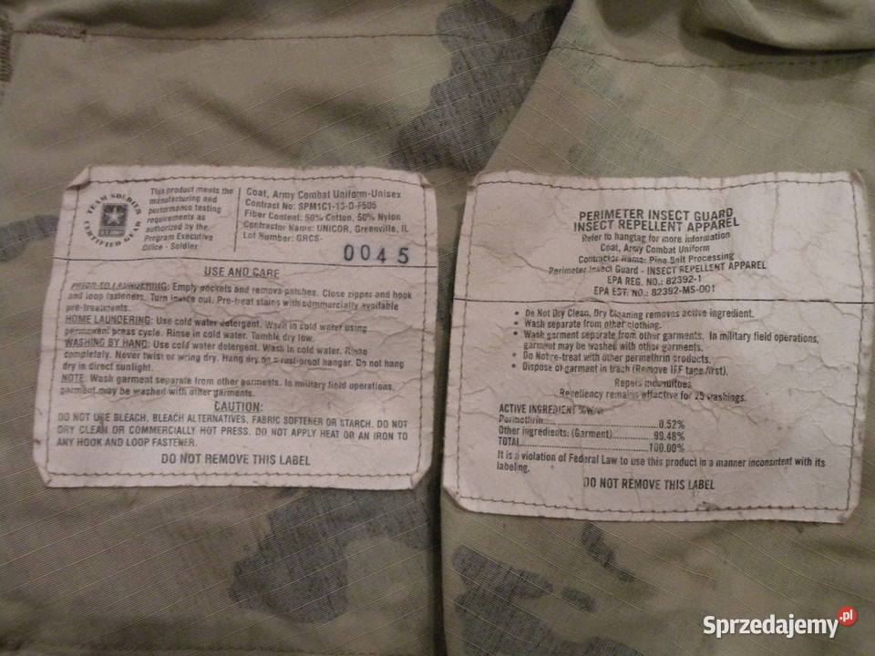 Bluza ACU multicam OCP large x long Wrocław
