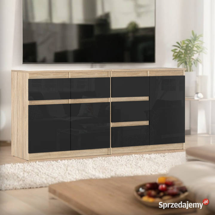 Komoda Drewniana 5 Szuflad 160 Szafka Nowoczesna warmińsko-mazurskie Elbląg sprzedam