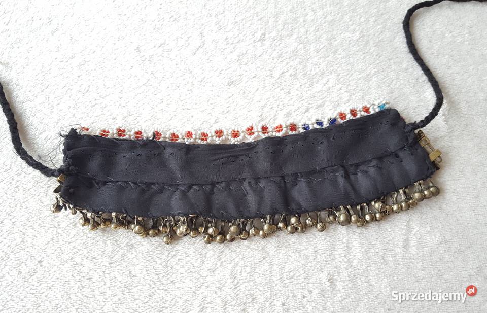 Naszyjnik choker koraliki dzwonki boho bohemian Szczecin