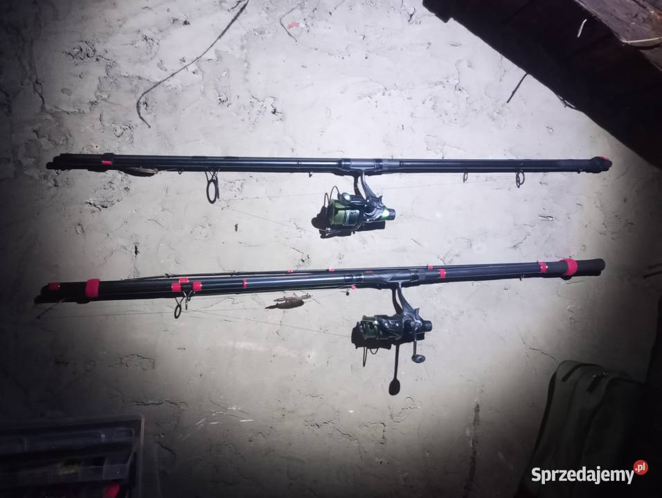 Wędki osobno razem zestaw posiada już nawinięta Mysłowice sprzedam