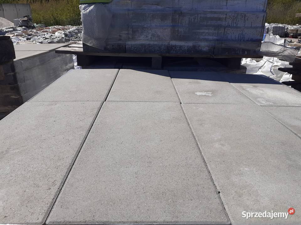 Płyta Chodnikowa Tarasowa 50x25x7 Szara Libet II mazowieckie Wielogóra