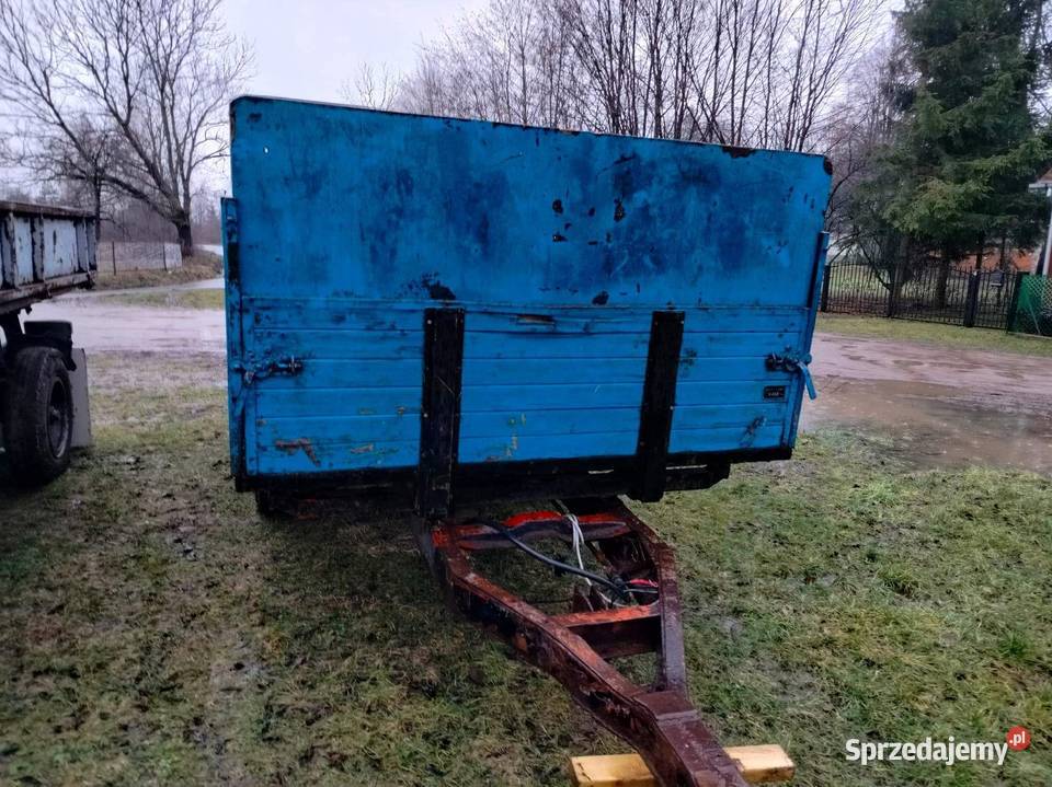 Przyczepa rolnicza Wywrotka nieuszkodzony Liwki Szlacheckie