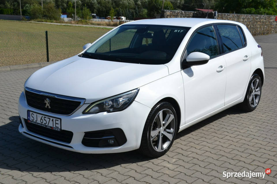 Peugeot 308 lifcie 15 bluehdi 100 ledy nawigacja małopolskie Kęty sprzedam