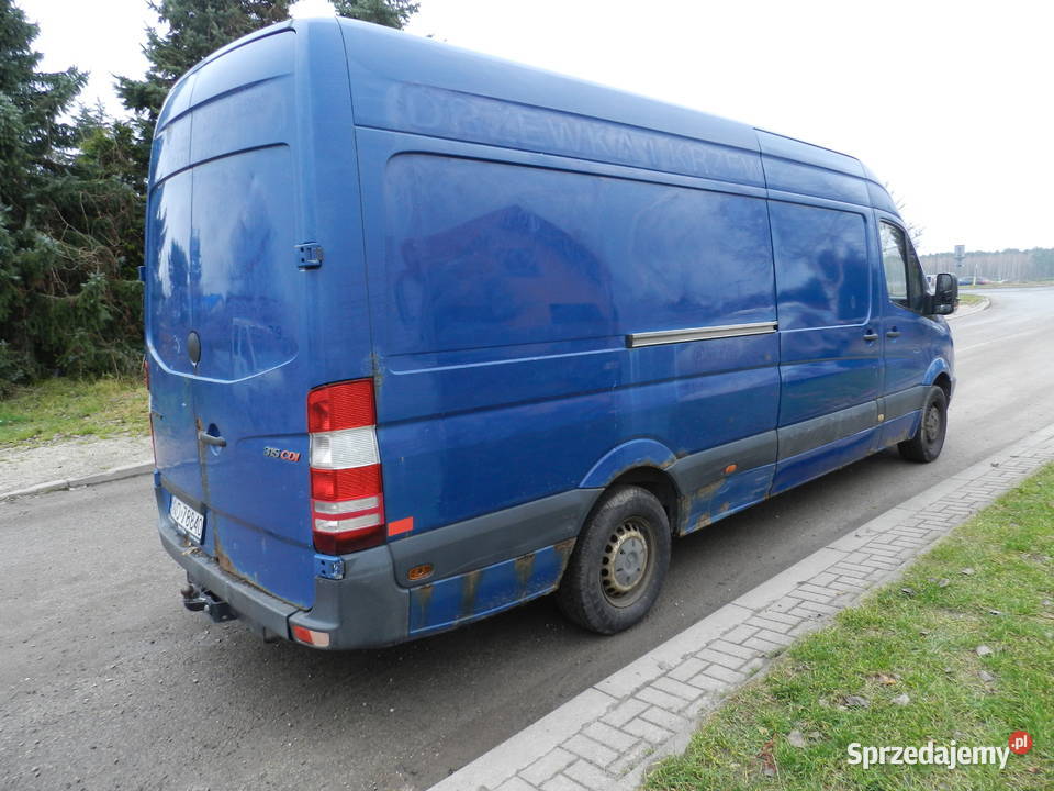 Mercedes Sprinter 315 Wysoki Długi Hak elektryczne lusterka Olsztyn