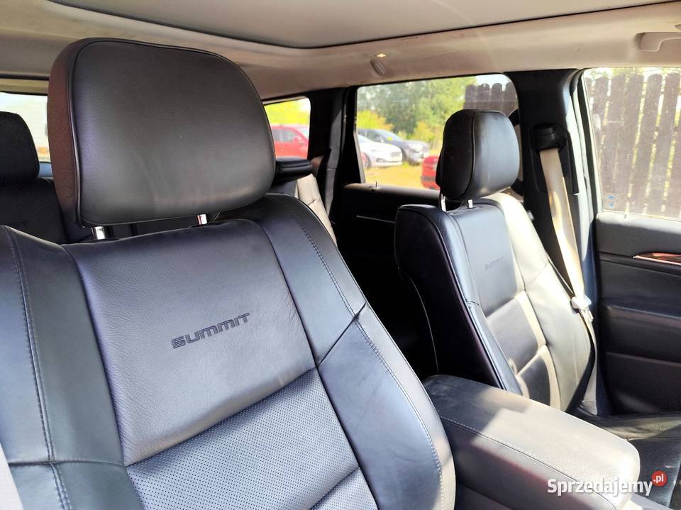 Jeep Grand Cherokee 36 V6 Summit AWD 2018 welurowa tapicerka