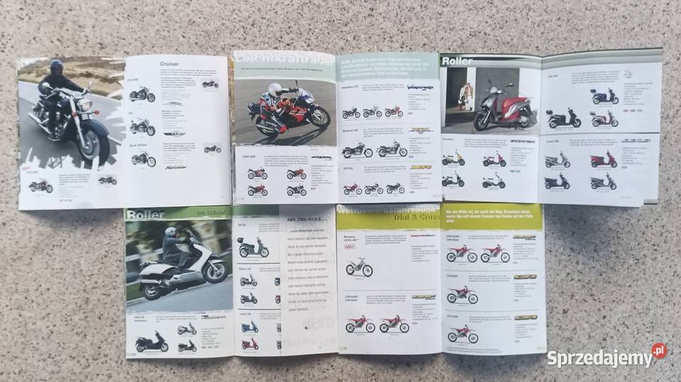 HONDA Gold Wing CBR CRF Dylan i inne Program Bytom