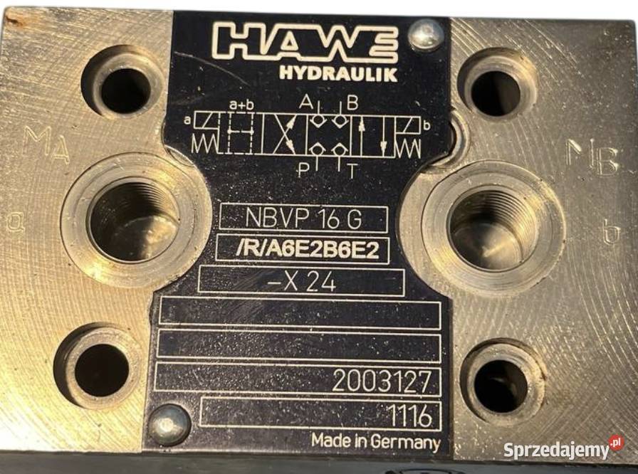 Hawe NBVP 16 G NBVP 16 G RA6E2B6E2 X24 Zawór Poznań