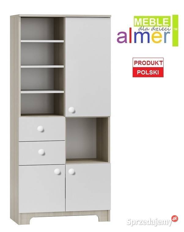 NORDI II N5 regał dziecięcy 80x40 w177
