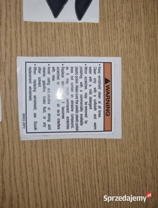 Naklejki Suzuki Bandit opolskie Lachowskie