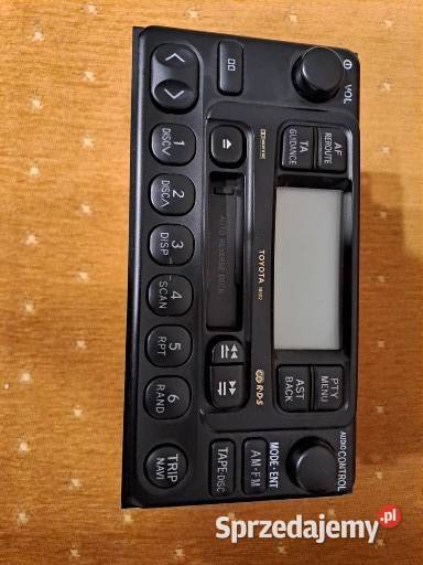 Toyota RAV 4 0005r avensis radio oryginalne nie Pozostałe Myślibórz