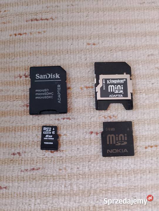 Karty pamięci adaptery Czarna Woda