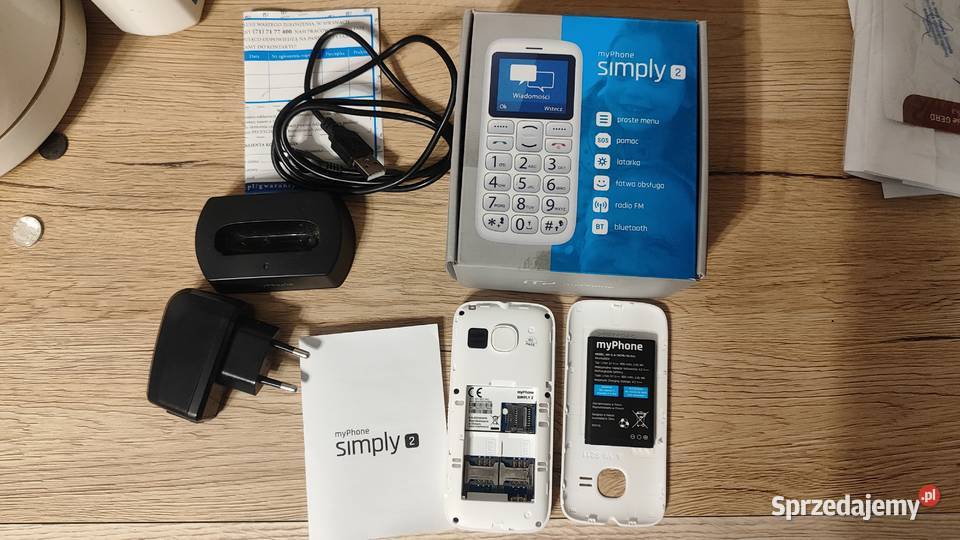 Telefon seniora MyPhone SIMPLY 2