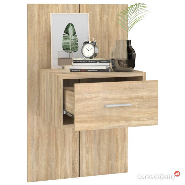 Wiszące szafki nocne 2 dąb sonoma WM810978 Nocne
