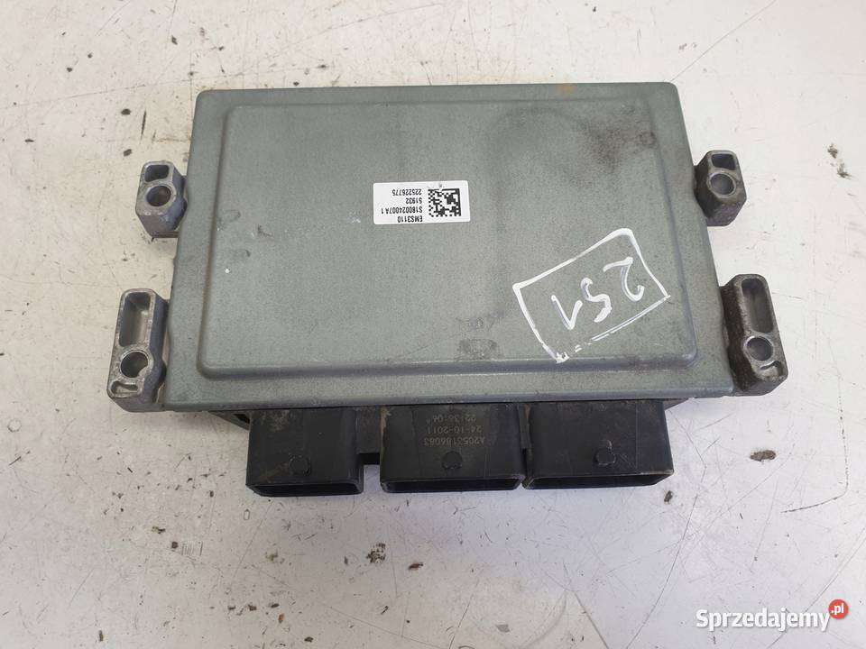 Renault Clio III 12 16V STEROWNIK SILNIKA Rudka