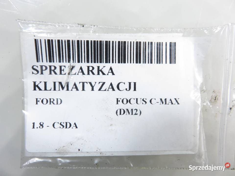 KOMPRESOR KLIMATYZACJI FORD FOCUS C 18 CSDA Kompresory klimatyzacji Motoryzacja